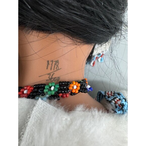Traditions Doll Collection Native American-Inspired Porcelain Doll Beaded READ - Picture 4 of 16